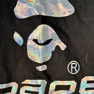 Rare Holographic Bape T-Shirt (Authentic) - XXL